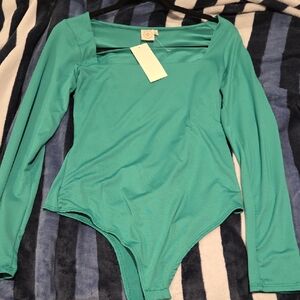 Live The Process Aqua Bodysuit